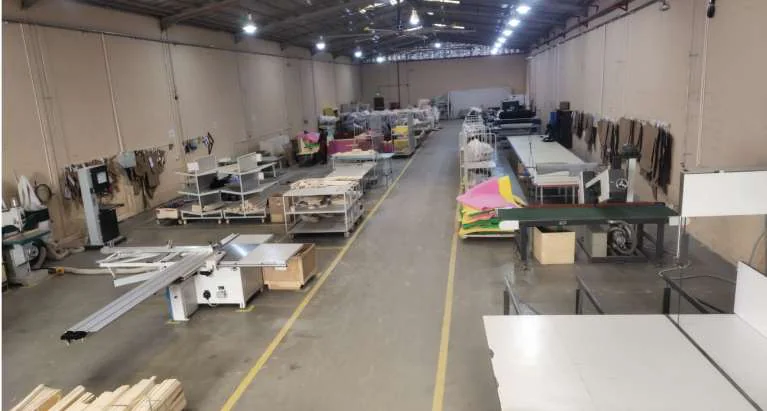 Furniture manufacturing workshop from Damons and BERBIN profile